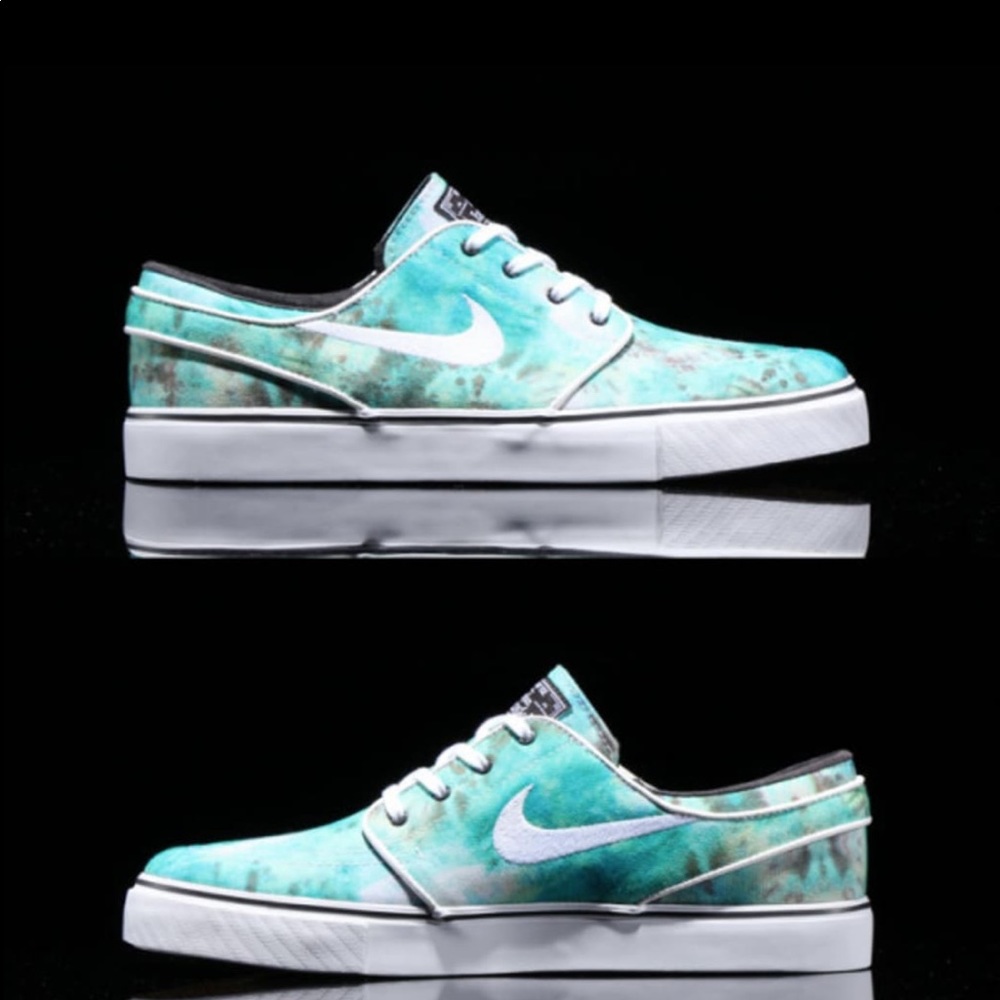 Nike SB Stefan Janoski Tie Dye Green Sneakers